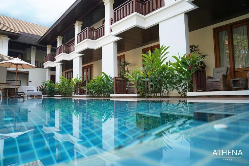 Athena Hotel Pakse Exterior photo