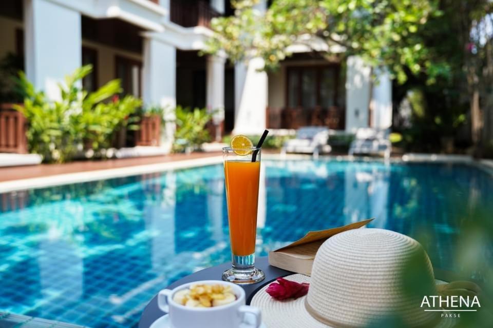 Athena Hotel Pakse Exterior photo
