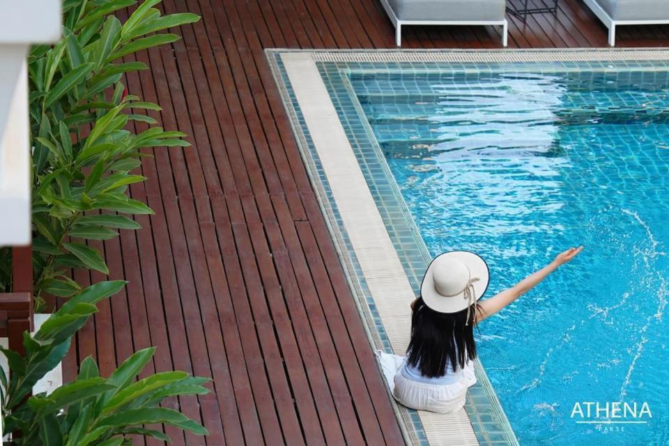 Athena Hotel Pakse Exterior photo